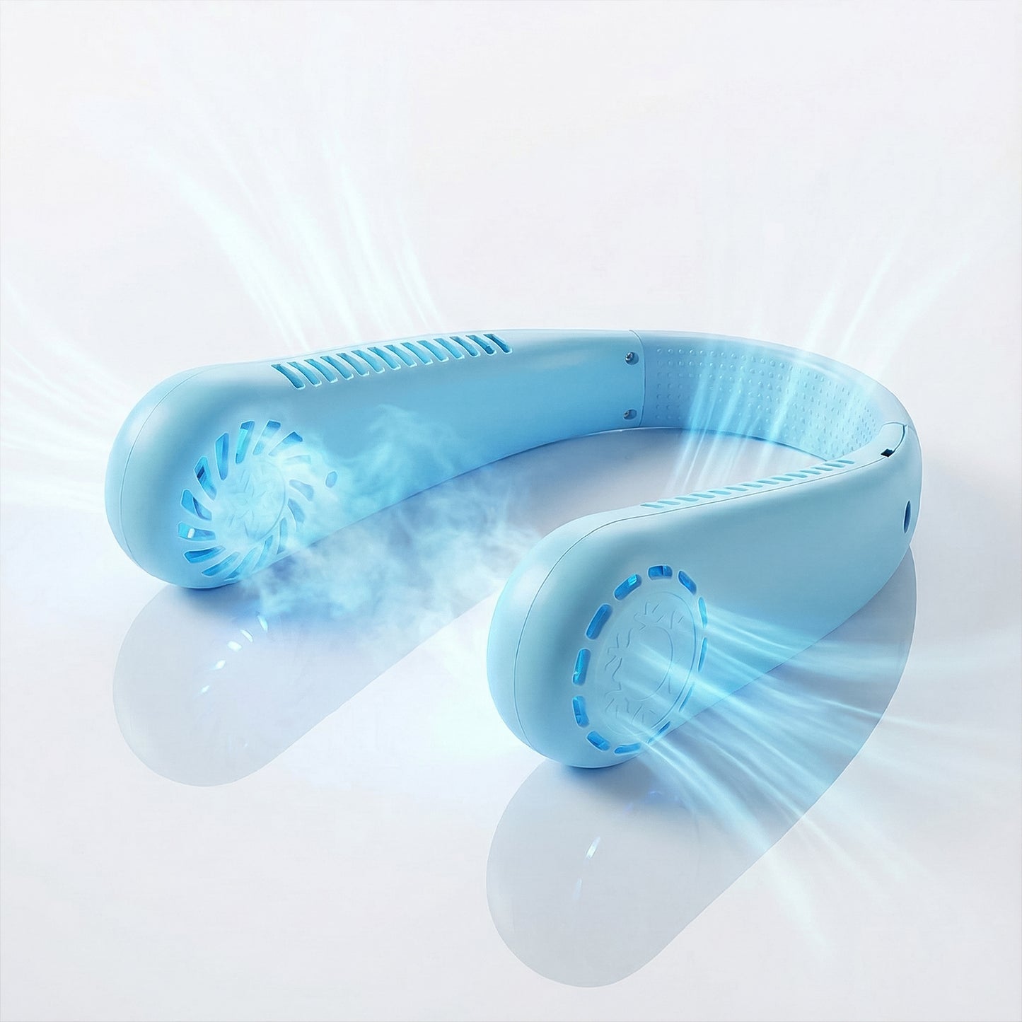 B Grade Rechargeable Hanging Neck Fan (1 Pc)